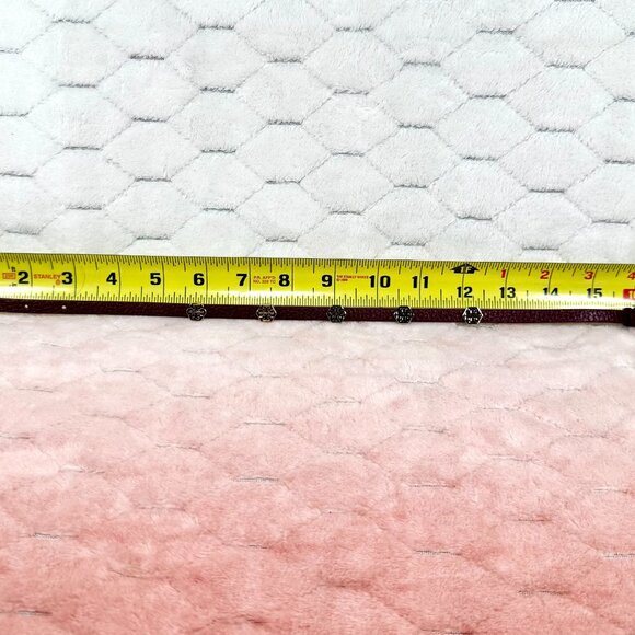 Tory Burch Leather Wrap Logo Bracelet and Embrace Ambition Bracelet w Dust Bag - Picture 5 of 9